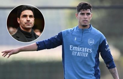 Mikel Arteta confirma lesión en la ingle de Piero Hincapié y su baja en Arsenal
