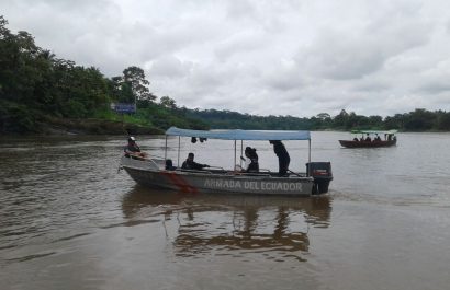 Militares interceptan a sujetos armados en en La Barquilla, Sucumbíos; un detenido