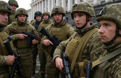 Ministerio de Defensa de Ucrania busca combatientes internacionales con oferta en redes sociales (Imagen generada con IA)