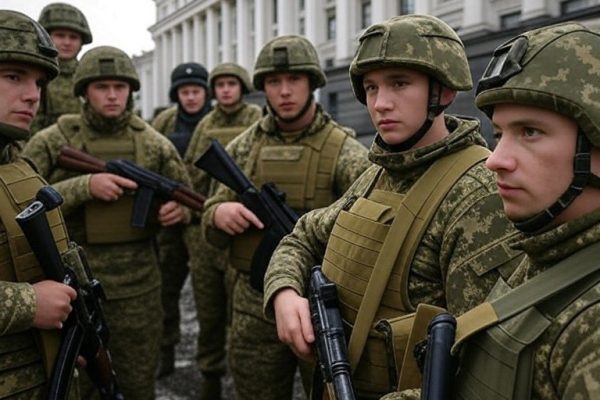 Ministerio de Defensa de Ucrania busca combatientes internacionales con oferta en redes sociales (Imagen generada con IA)