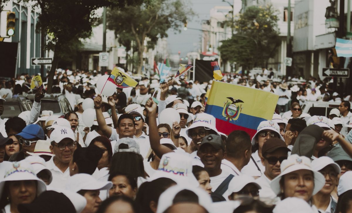 Ministerio de Gobierno agradeció a los miles de ciudadanos que marcharon junto a Daniel Noboa en defensa de la paz y la justicia.