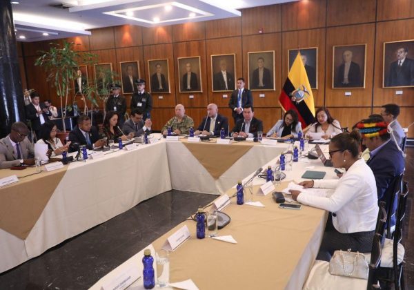 Ministro de Defensa demanda articulación judicial en lucha antidelincuencial