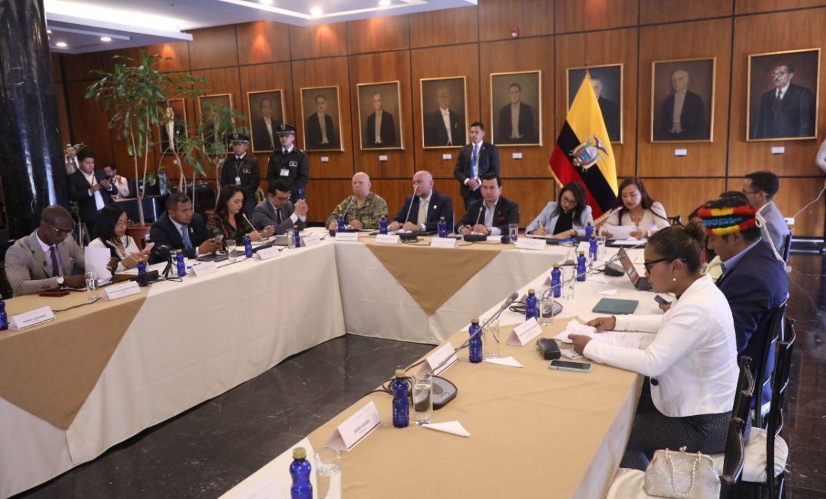 Ministro de Defensa demanda articulación judicial en lucha antidelincuencial