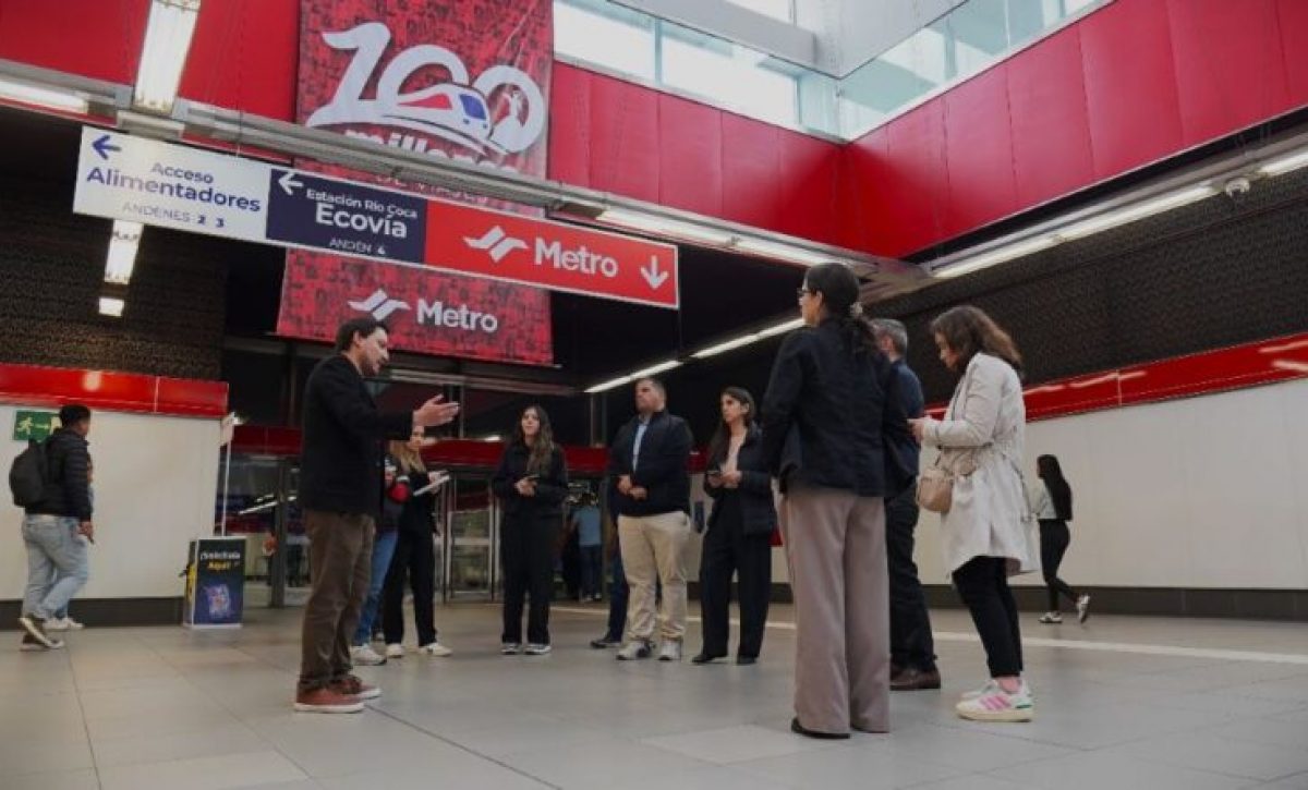 Misión de CAF visita Quito para conocer proyecto de ampliación del Metro