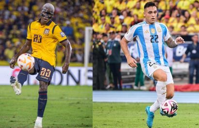 Moisés Caicedo en Ecuador y Lautaro Martínez en Argentina serían titulares este martes en el Monumental.