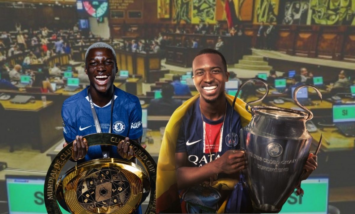 Moisés Caicedo y William Pacho recibirán la distinción Vicente Rocafuerte al mérito deportivo por su participación en el Mundial de Clubes 2025.
