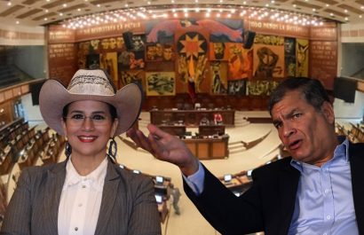 Mónica Salazar, asambleísta por la provincia de Los Ríos, decidió renunciar este martes a la bancada de Revolución Ciudadana.