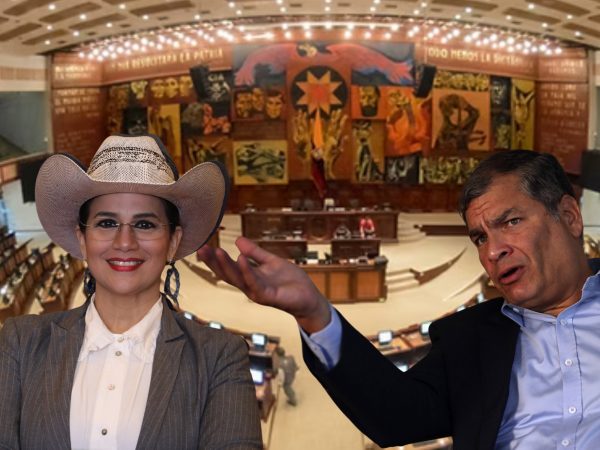 Mónica Salazar, asambleísta por la provincia de Los Ríos, decidió renunciar este martes a la bancada de Revolución Ciudadana.