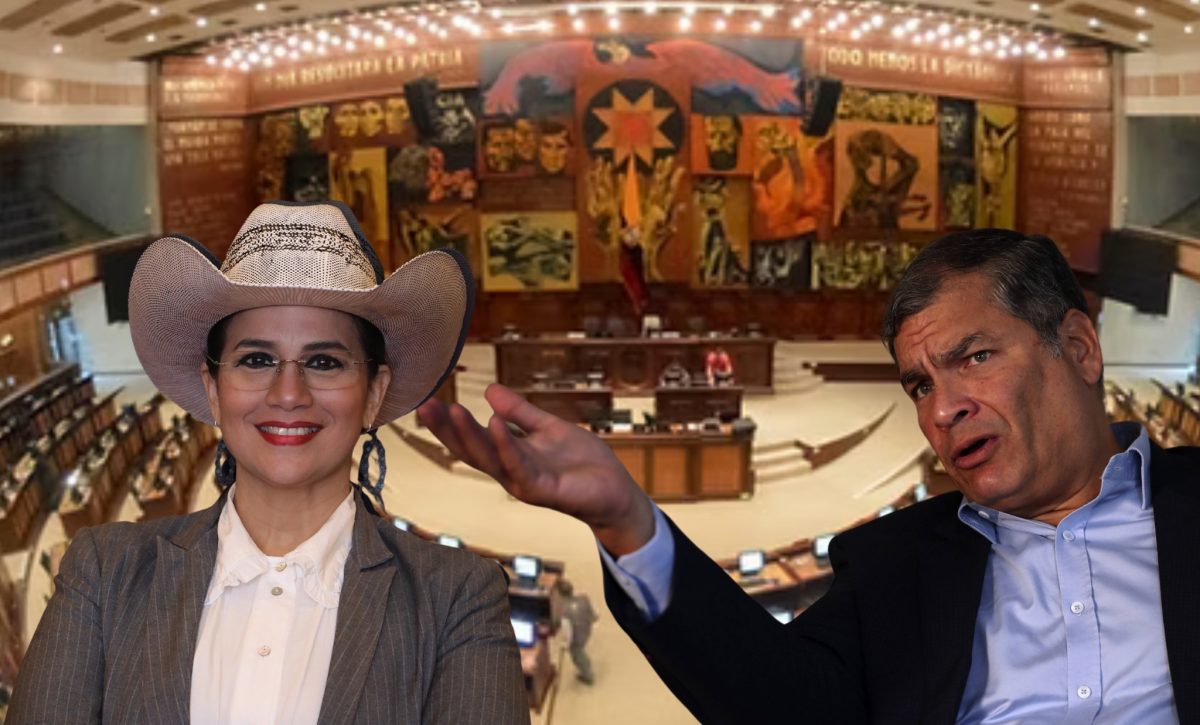 Mónica Salazar, asambleísta por la provincia de Los Ríos, decidió renunciar este martes a la bancada de Revolución Ciudadana.