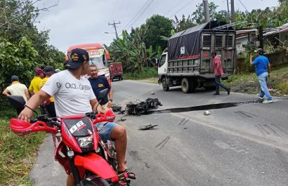 Motociclista fallece en accidente de tránsito en vía San Jacinto del Búa