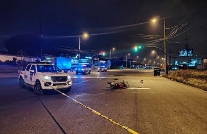 Motociclista muere tras accidente de tránsito en la avenida Los Colonos de Santo Domingo