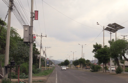 Movilidad fluida en Portoviejo pese a lloviznas durante la mañana