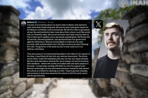 MrBeast respondió a rumores de demanda por grabar en zonas arqueológicas de México