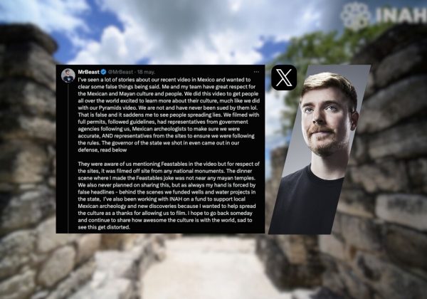 MrBeast respondió a rumores de demanda por grabar en zonas arqueológicas de México