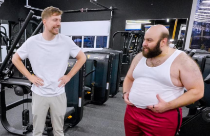 MrBeast sorprende con un nuevo y millonario reto Le entregó más de $400 mil a su amigo por perder 45 kilos de peso