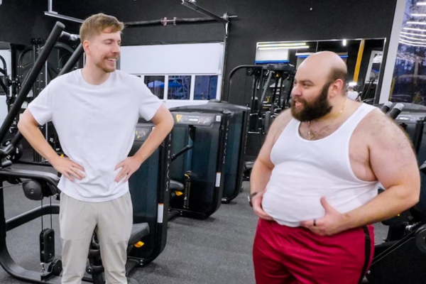 MrBeast sorprende con un nuevo y millonario reto Le entregó más de $400 mil a su amigo por perder 45 kilos de peso