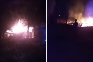Mujer y sus dos hijos murieron calcinados en un incendio en Morona Santiago