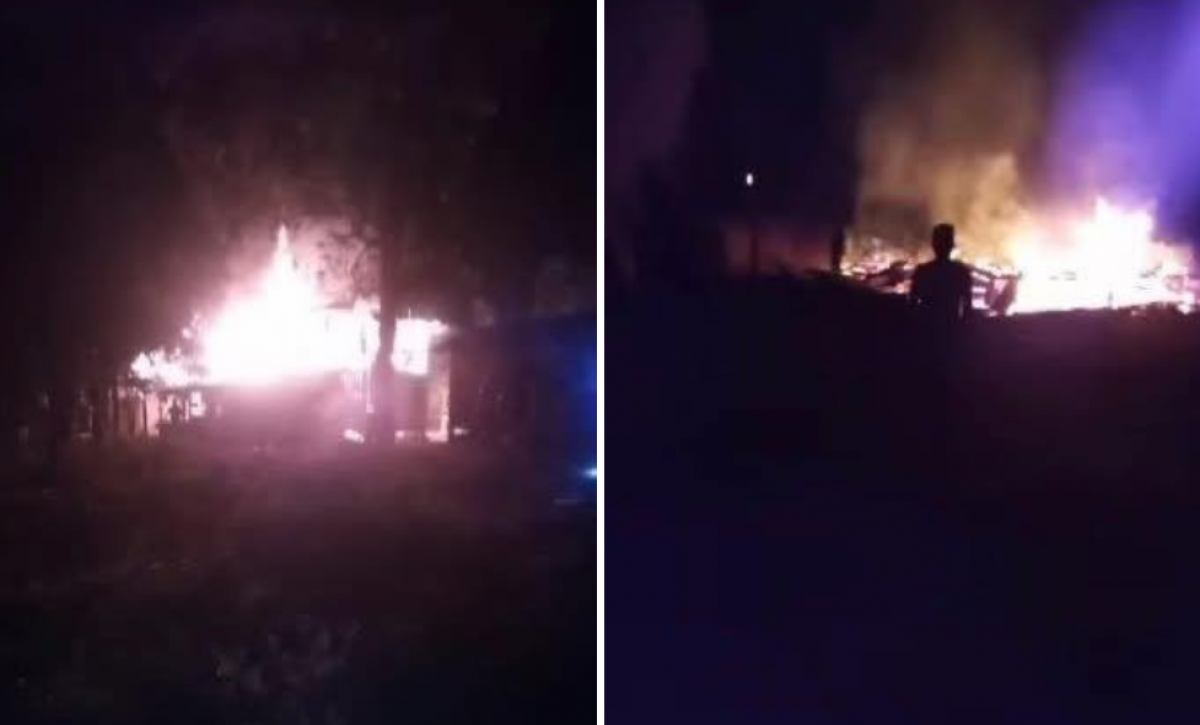 Mujer y sus dos hijos murieron calcinados en un incendio en Morona Santiago