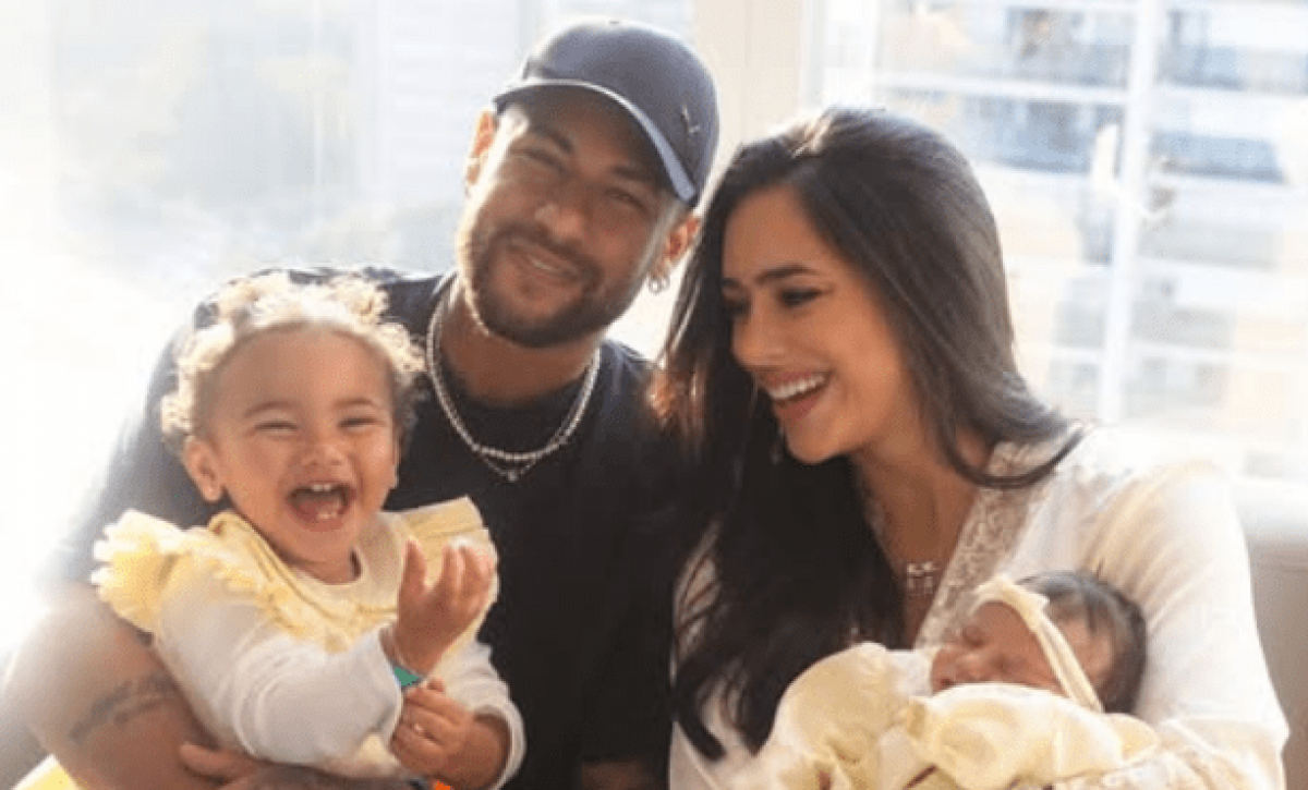 Nace Mel, la segunda hija de Neymar y Bruna Biancardi