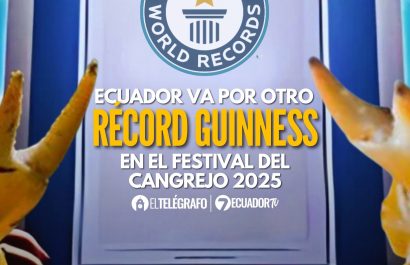 Naranjal logra Récord Guinness con ensalada de cangrejo de más de una tonelada