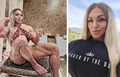 Nataliya Kuznetsova de 33 años, apodada “She Hulk”, ha captado la atención global gracias a su imponente físico