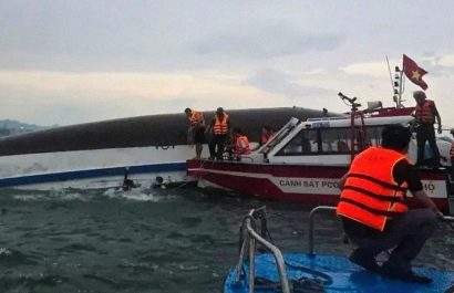 Naufragio de barco turístico en Ha Long deja al menos 34 fallecidos