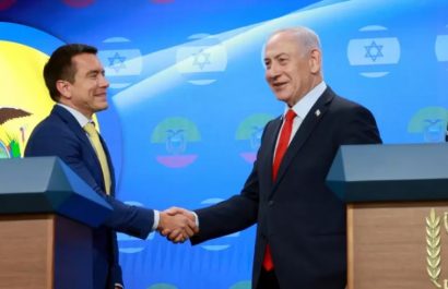 Netanyahu agradece a Noboa por declarar terroristas a Hamás, Hezbolá y la Guardia Revolucionaria
