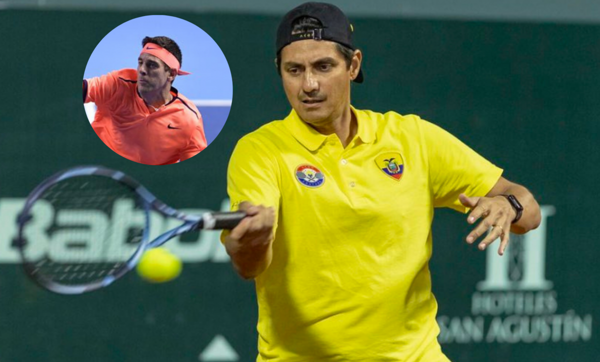 Nicolás Lapentti y Juan Martín Del Potro protagonizarán duelo de exhibición