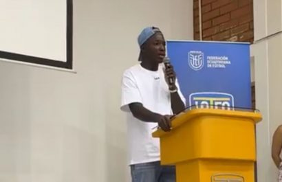 Niño Moi apuesta por el futuro Caicedo presenta academias para jóvenes futbolistas