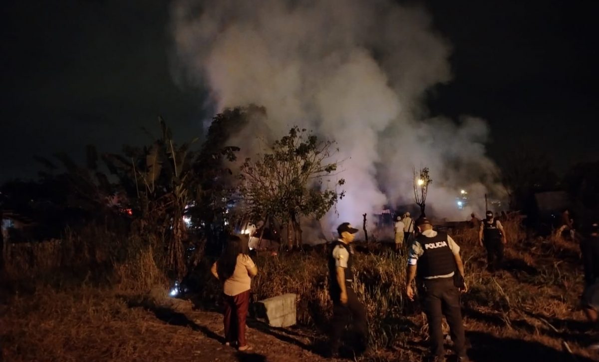 Niño de 4 años muere en incendio en barrio San Carlos, La Concordia