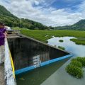 Nivel de agua en la represa Poza Honda, Santa Ana, supera su cota máxima, pero se mantiene bajo control