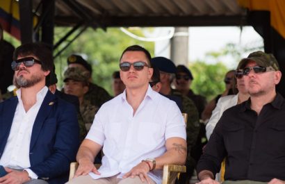 Noboa declara como prioridad la prevención y erradicación del uso de menores por grupos delincuenciales. (Presidencia).