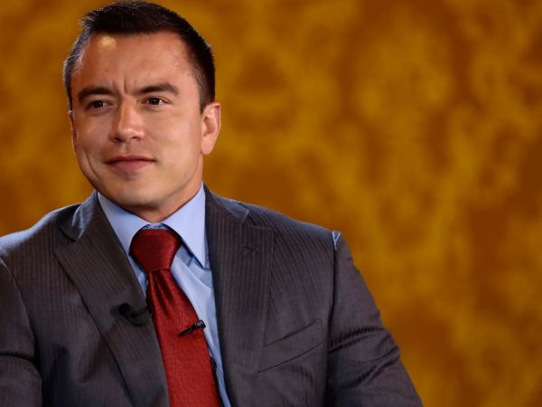 Noboa designa a nuevos titulares en los ministerios de Economía y Producción, Comercio Exterior, Inversiones y Pesca. Presidencia.