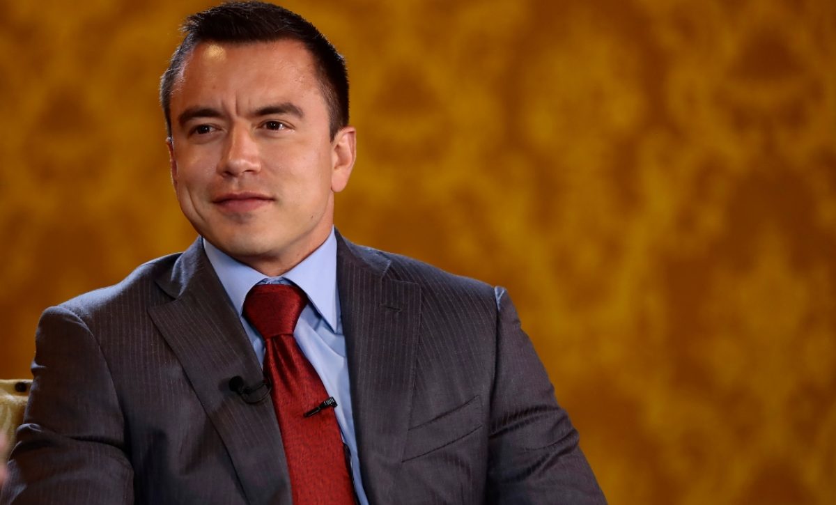 Noboa designa a nuevos titulares en los ministerios de Economía y Producción, Comercio Exterior, Inversiones y Pesca. Presidencia.