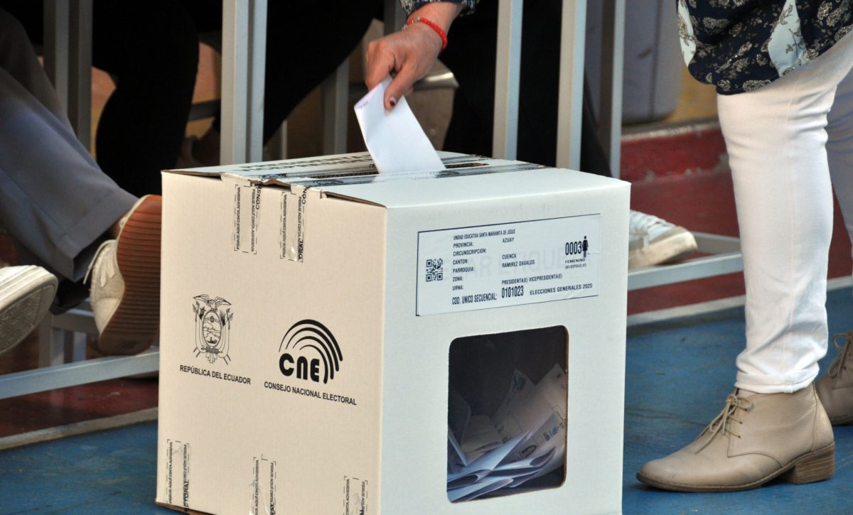 Noboa obtuvo el 55,65% de los votos frente al 44,35% de González en 2025: comparativa con las elecciones de 2023