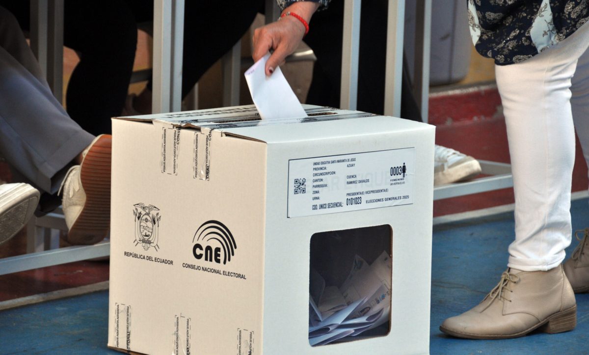 Noboa obtuvo el 55,65% de los votos frente al 44,35% de González en 2025: comparativa con las elecciones de 2023