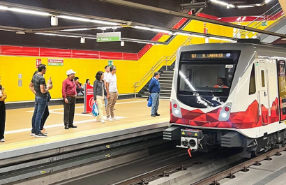 Nueva paralización en el metro de Quito afecta a usuarios