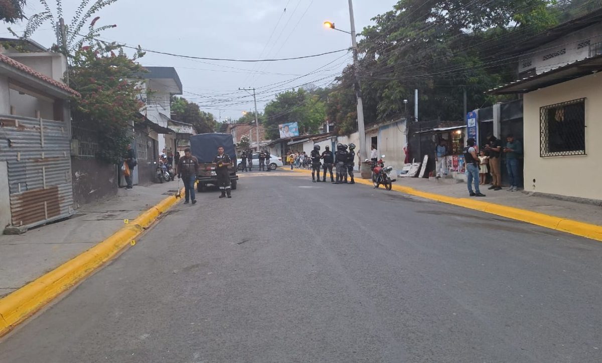 Nuevo crimen en la calle 20 de Julio, de San Pablo en Portoviejo