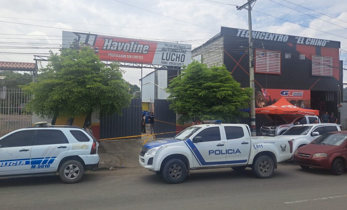 Nuevo sicariato en Portoviejo Hombre es asesinato en un taller automotriz