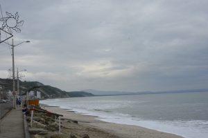 A pesar d la alerta del INOCAR, hasta ahora no se han registrado afectaciones por el oleaje, en las playas de Manabí.
