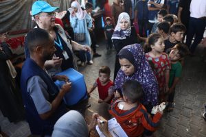 ONU alerta sobre impacto devastador del conflicto en niños con discapacidad en Gaza. Foto/ Europa Press.