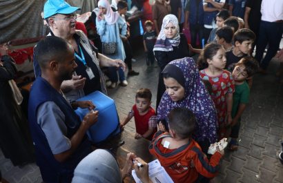 ONU alerta sobre impacto devastador del conflicto en niños con discapacidad en Gaza. Foto/ Europa Press.