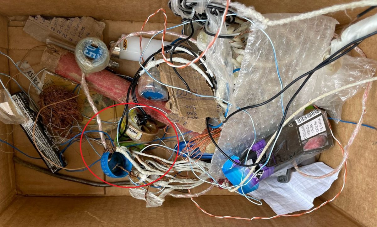 Objetos decomisados en cárcel de Bahía de Caráquez