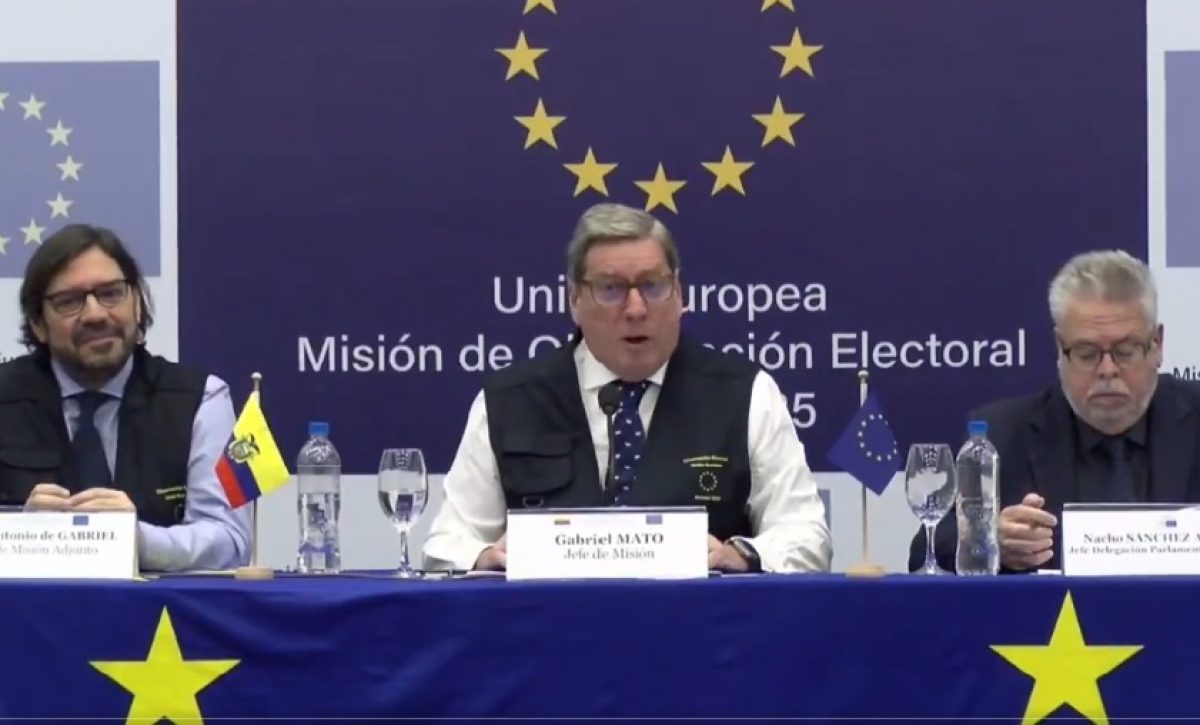 Observadores de la UE Confirman Transparencia en triunfo de Daniel Noboa en Ecuador .