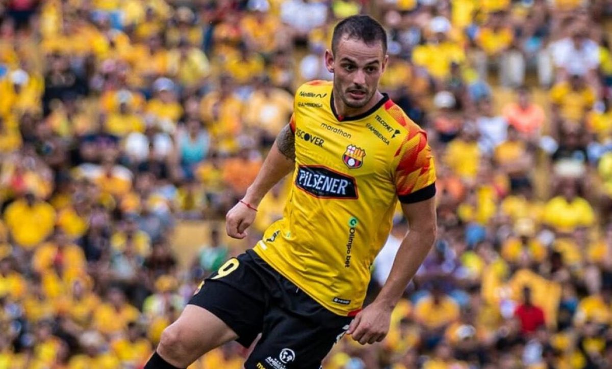 Octavio Rivero, delantero de Barcelona SC
