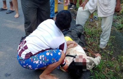 Oficial de bus atropellado en Pedernales