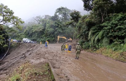 Oleoducto transecuatoriano sufre nueva rotura en el sector El Reventador