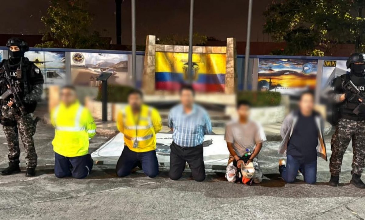 Operativo Ares 32: Policía Nacional decomisa más de una tonelada de cocaína en Guayaquil