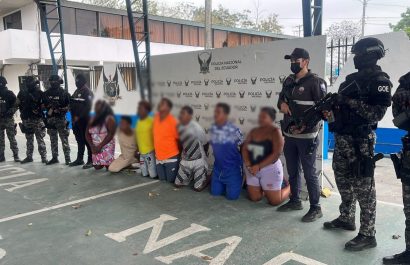 Operativo “Centinela 47” en Esmeraldas deja cinco detenidos y decomisos de droga