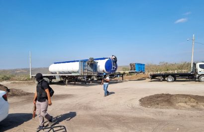 Operativo en Manabí: siete detenidos por acopio clandestino de combustible